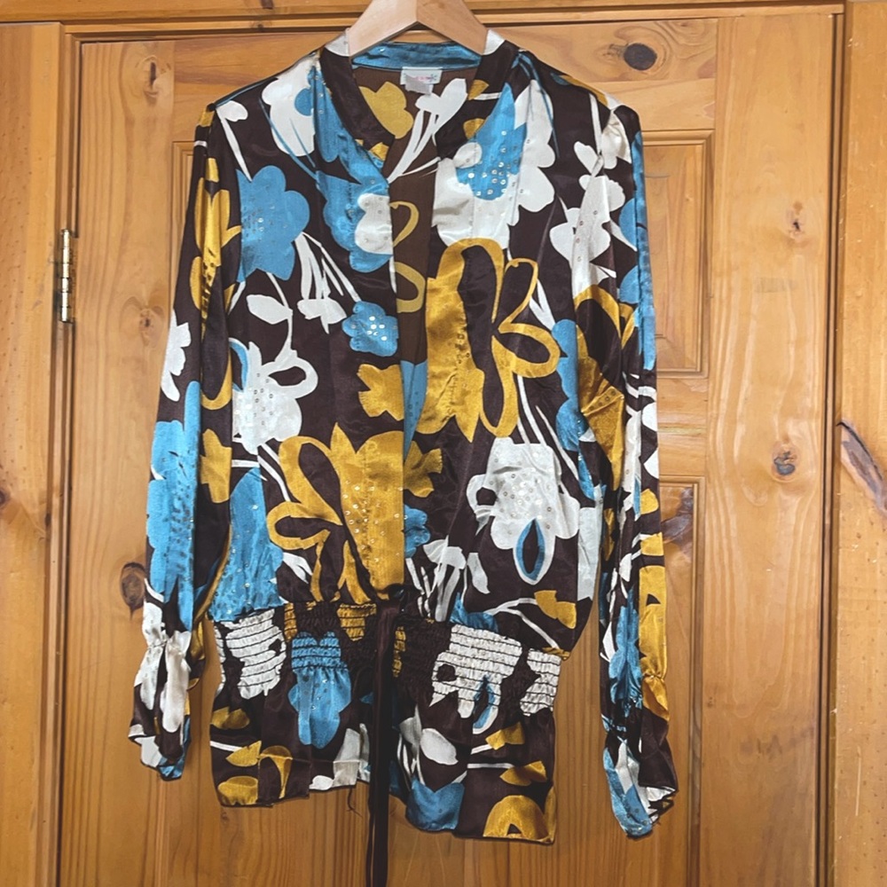 Vintage Blouse, Women’s 3X, runs small… Never Worn!